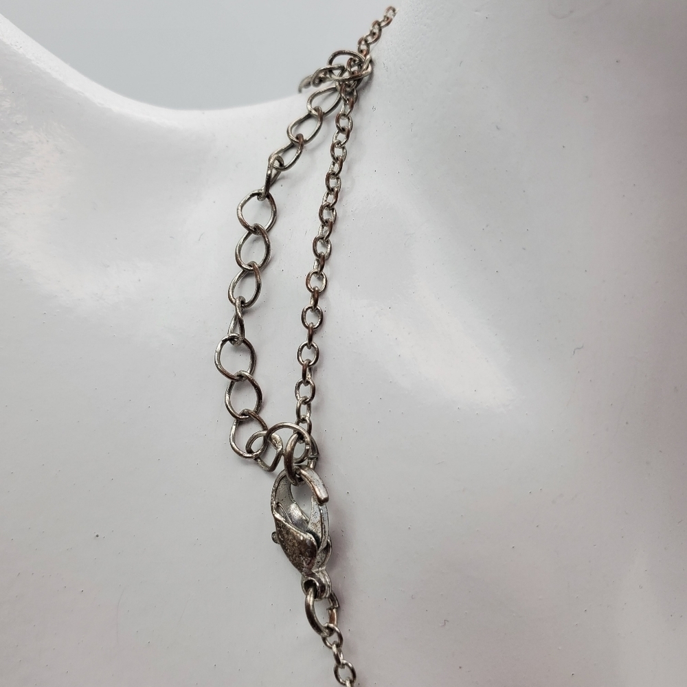 Initial N customized disc necklace N1509 - Picture 3 of 4
